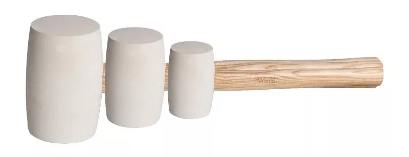 Martillo de goma blanco
