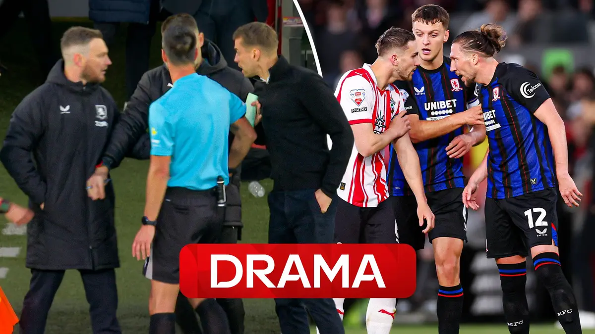 Managers Clash on Touchline