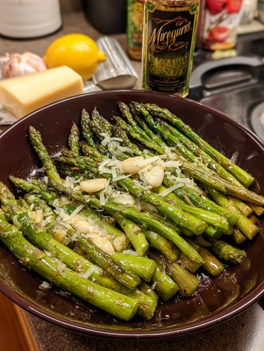How to Make Garlic Roasted Asparagus