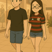 Passeando no Shopping