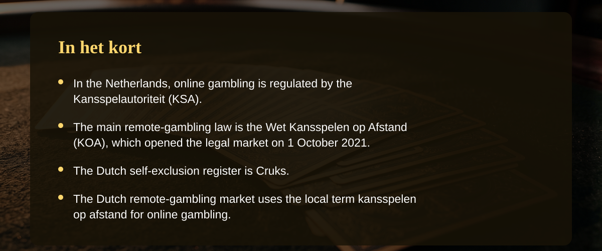 Live casino online: een nuchtere blik op de Nederlandse markt &mdash; In het kort