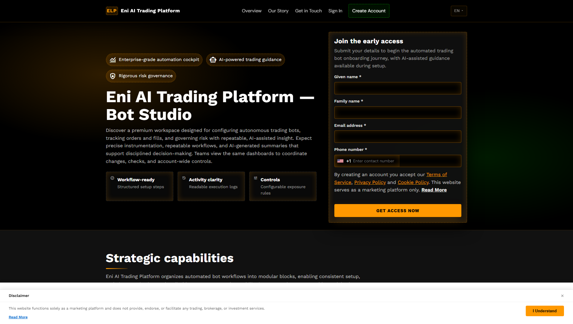 Stored capture of eniinvestmentplatform.pro