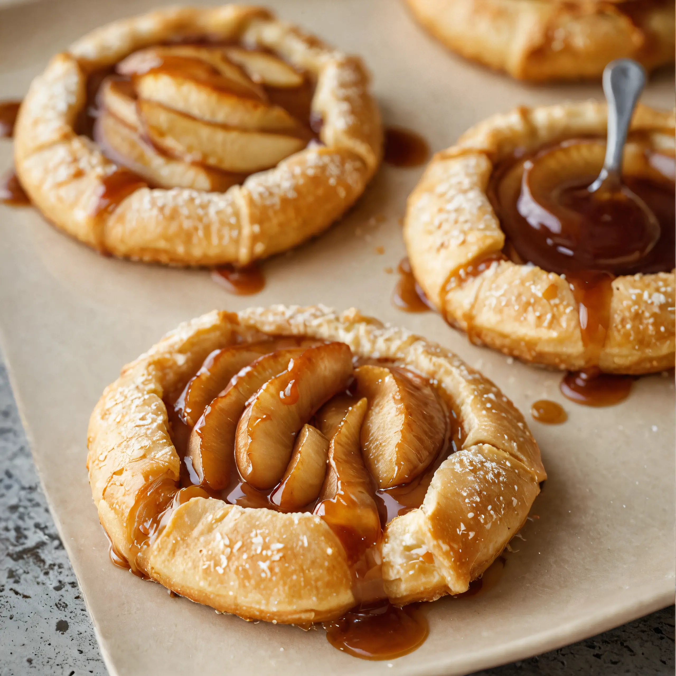 Caramel Apple Mini Galette Recipe