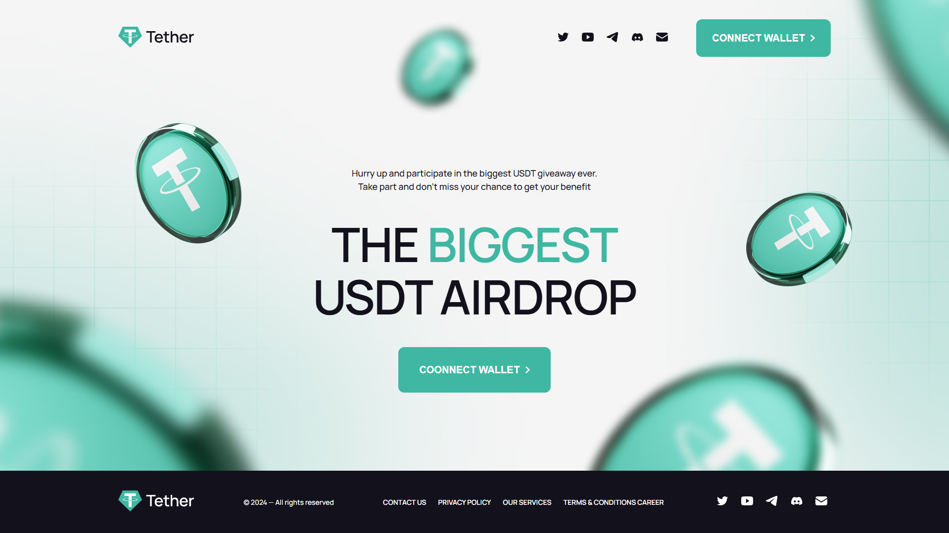 Stored capture of claimtether.sbs