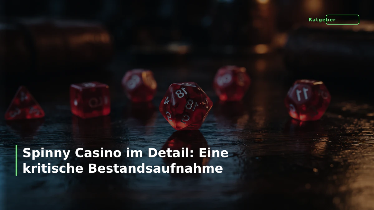 Spinny Casino im Detail: Eine kritische Bestandsaufnahme