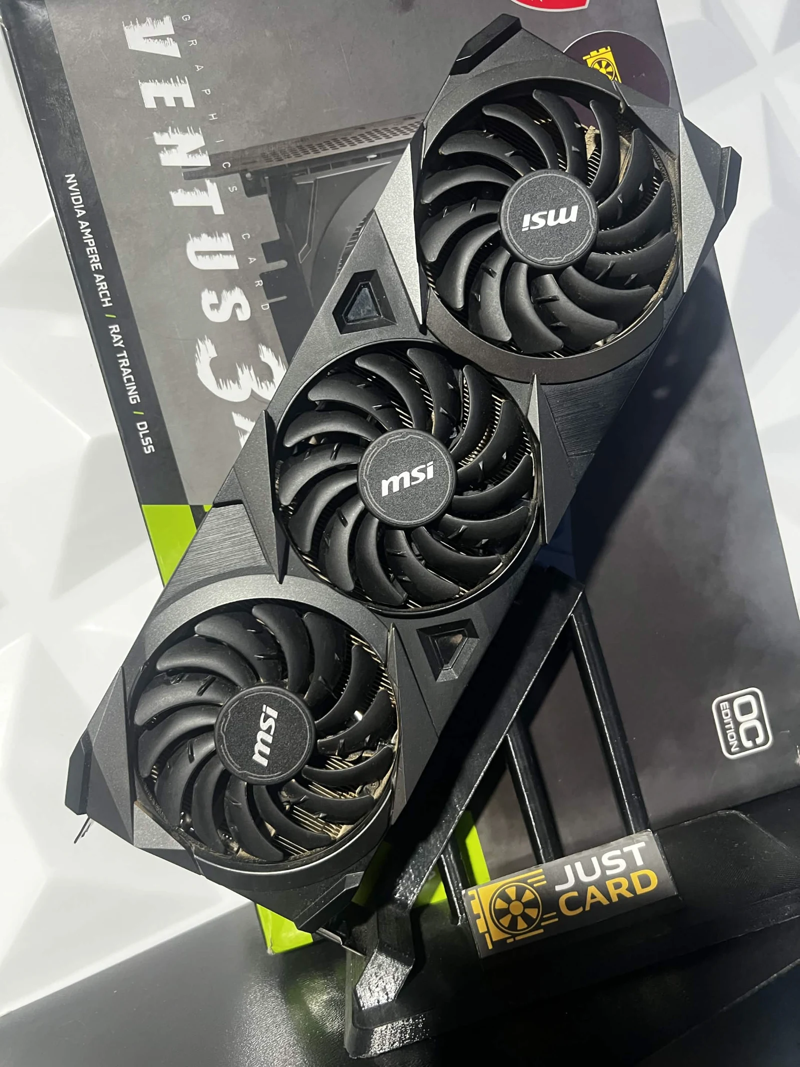 RTX 3070 Ti 8GB MSI Ventus X3 Occasion — photo 1