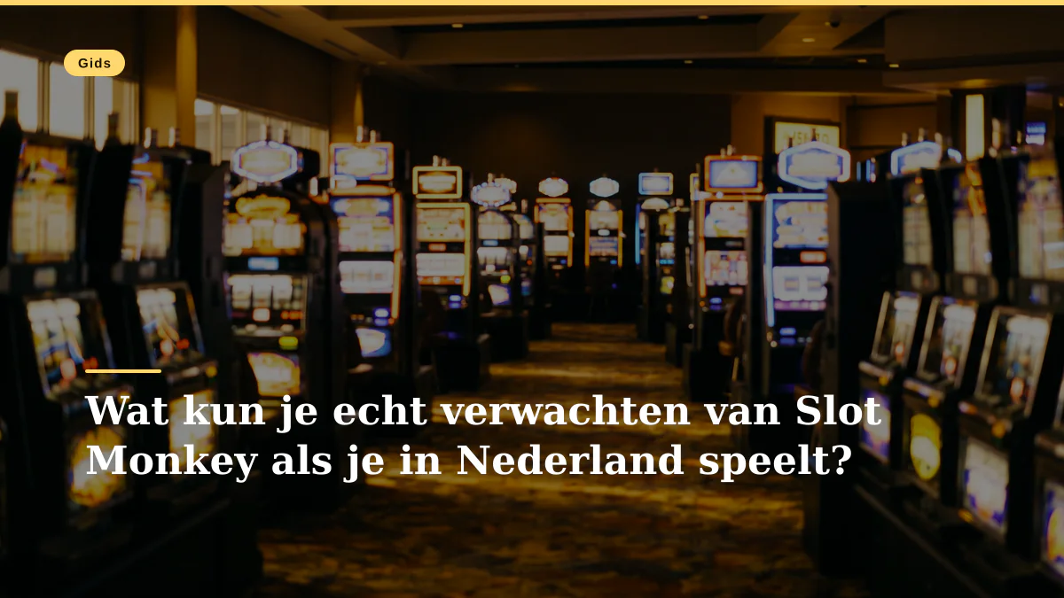 Wat kun je echt verwachten van Slot Monkey als je in Nederland speelt?