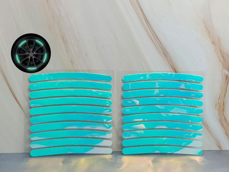 PEGATINA REFLECTIVA TORNASOL X20 PARA RINES 12574