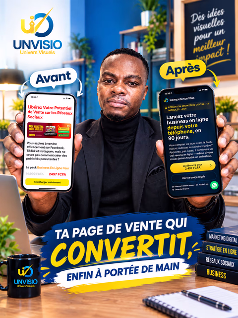 Livrable prêt à l'emploi haute conversion