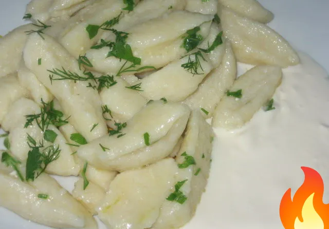 Постер Галушки творожные