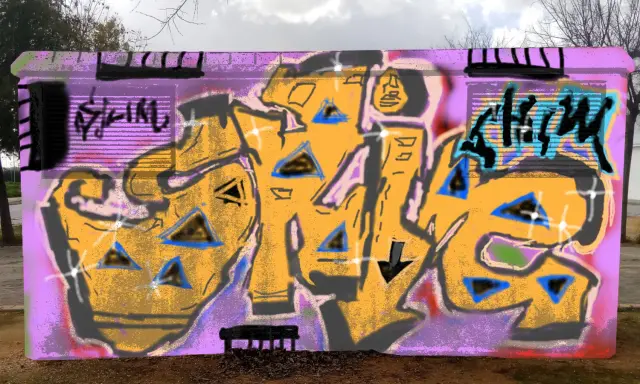 Graffiti artwork by Jocupo6