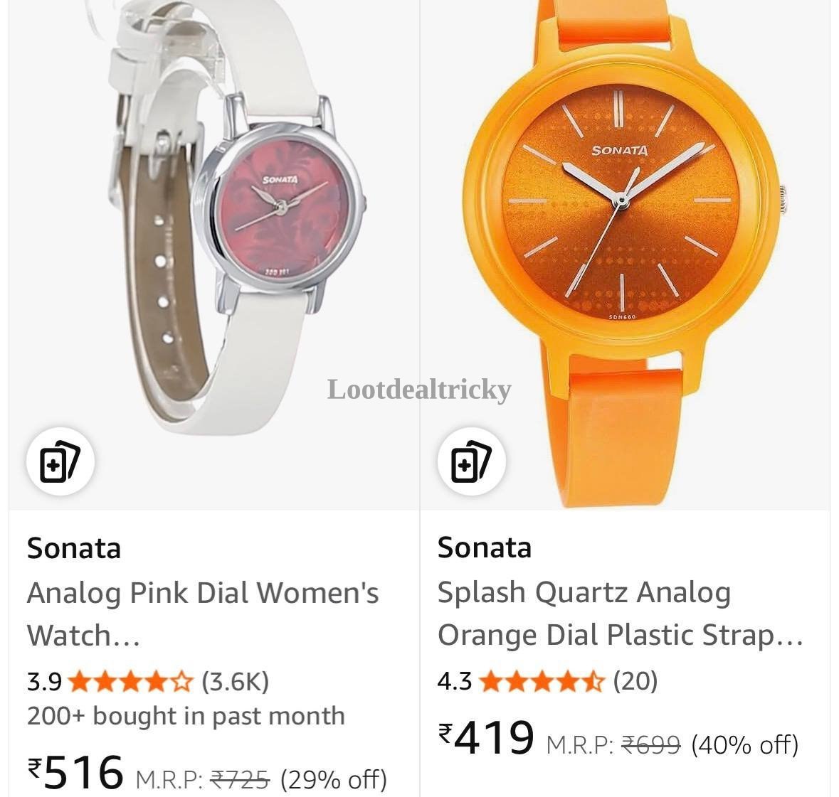 Sonata Watches Starts | Exclusive Sale Discount