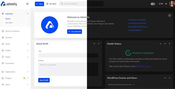 Download WP Adminify Pro 4.2.20 – WordPress Custom Dashboard Plugin