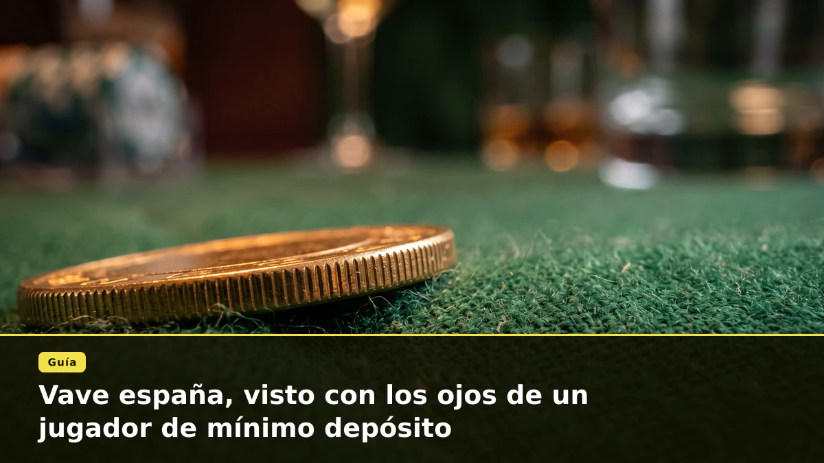 Vave españa, visto con los ojos de un jugador de mínimo depósito
