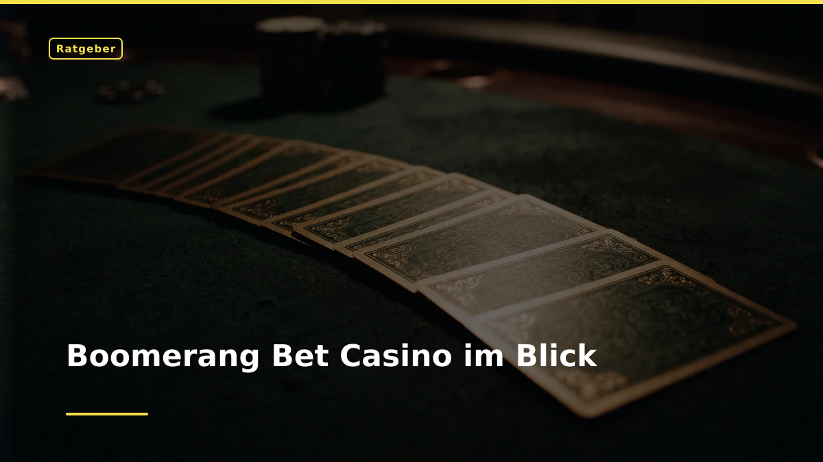 Boomerang Bet Casino im Blick