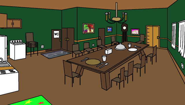 dining room off
