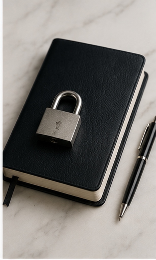 Locked Apple Notes screen showing note-level privacy on iPhone