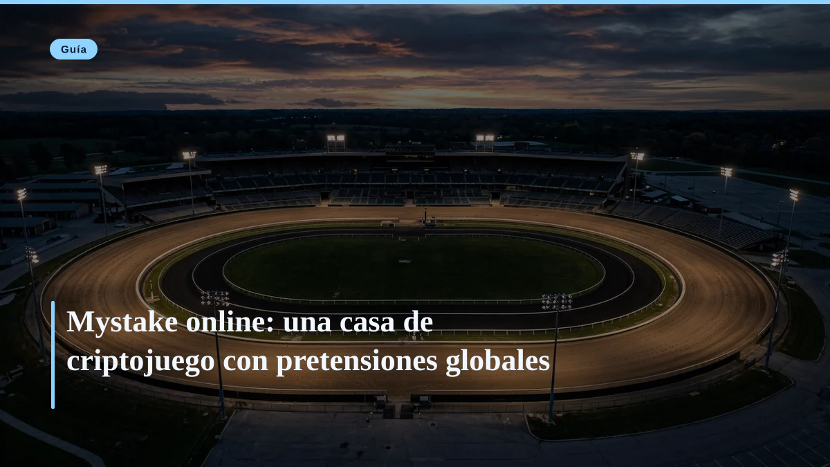 Mystake online: una casa de criptojuego con pretensiones globales