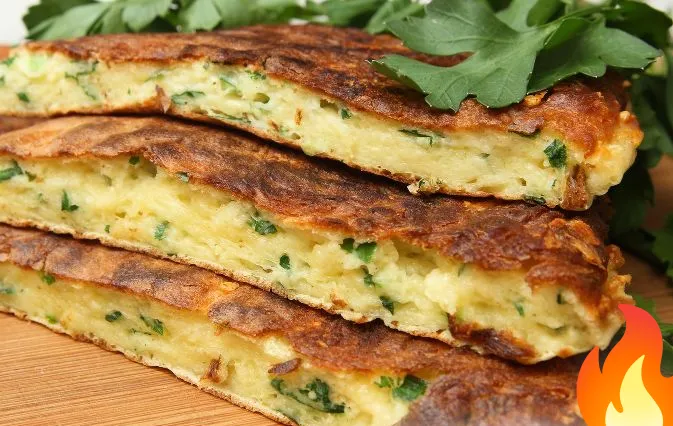 Постер Ленивые хачапури (сырные лепешки)