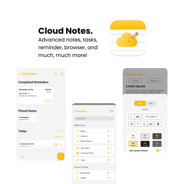 Cloud Notes