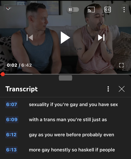 transcript