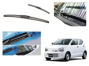 Soft Wipe Hybrid Viper Blades Set For Suzuki Alto 2019-2023
