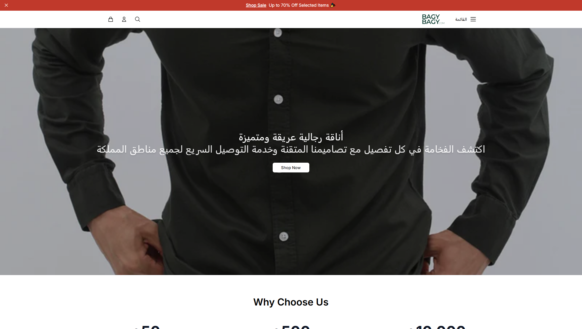 Stored capture of bagybagy.shop