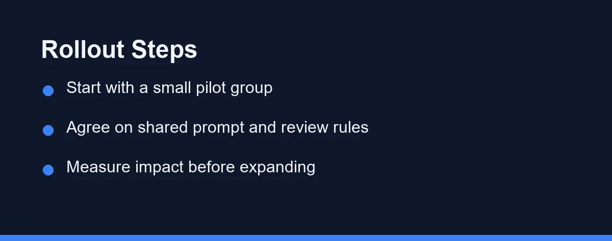 Rollout Steps