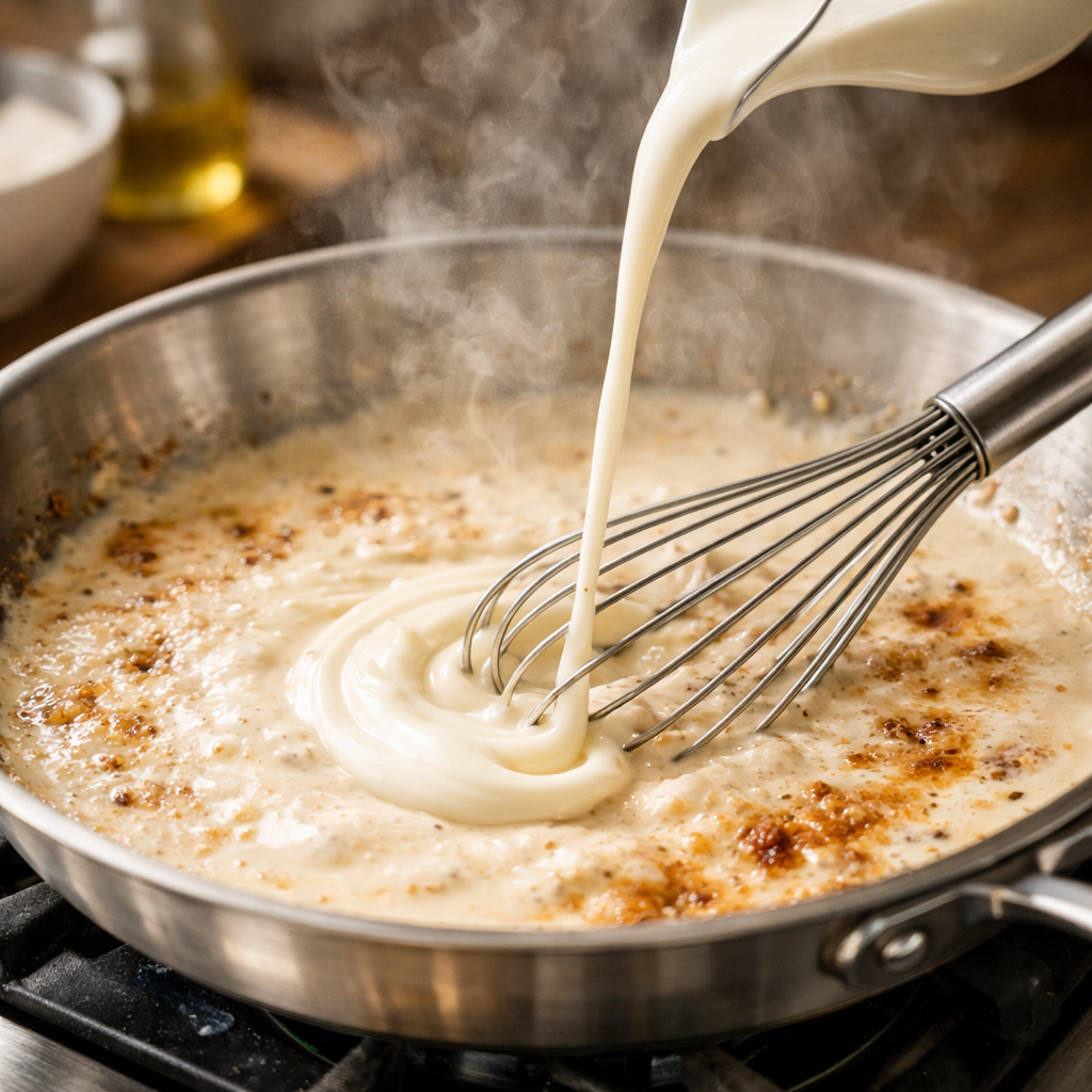 creamy chicken with parmesan sauce ingredients