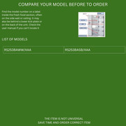 Model 1 Refigenerater