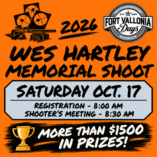 Fort Vallonia Memorial Shoot Poster