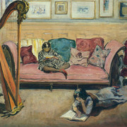 Interior-with-Harp