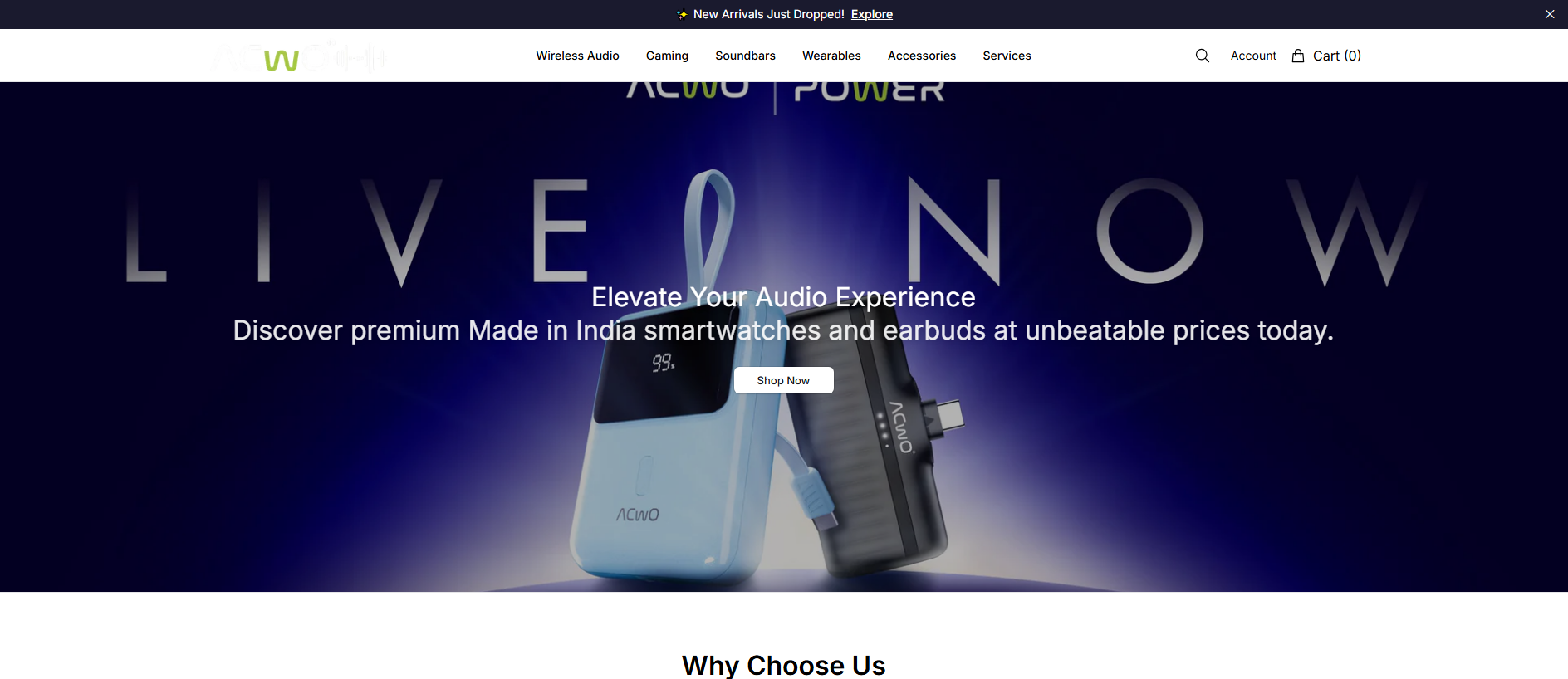Stored capture of acflow.shop