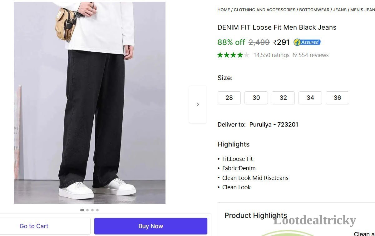 Denim Fit Loose Offer Image