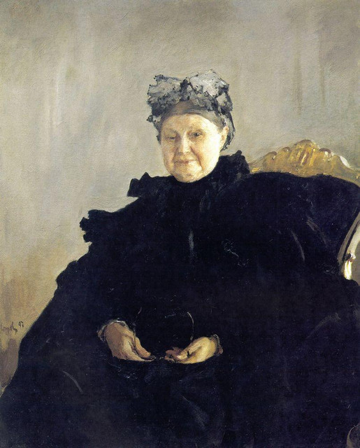 Портрет М Ф Морозовой 1897