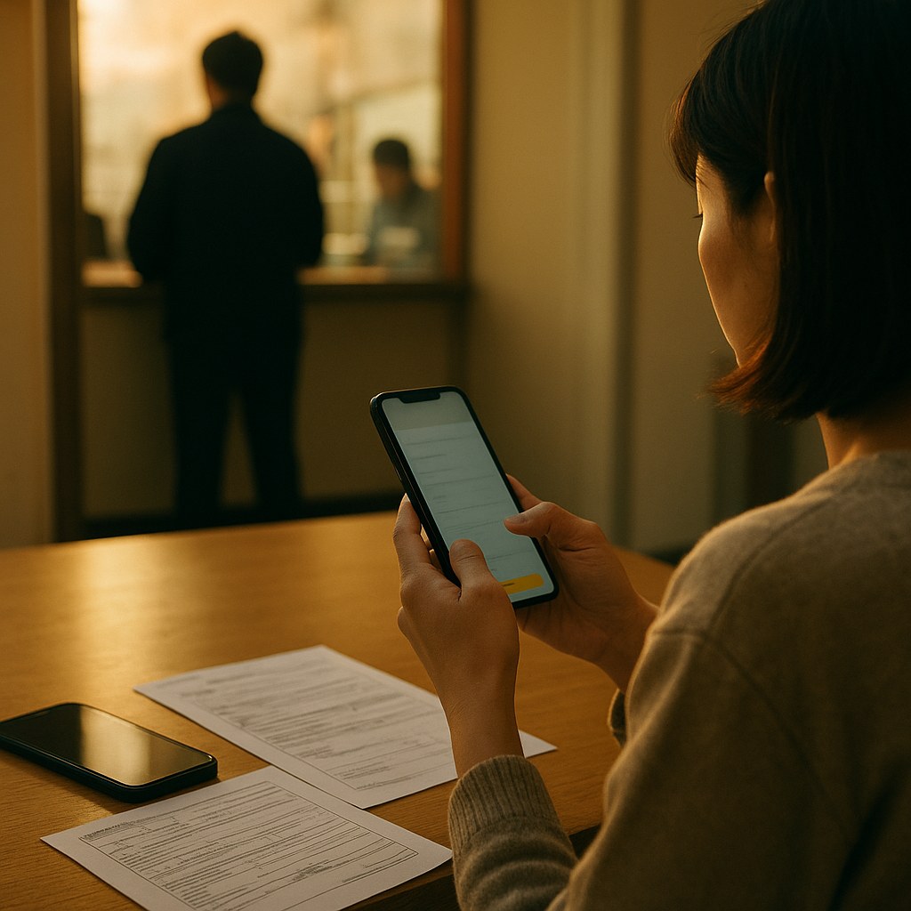 korean bank branch consultation