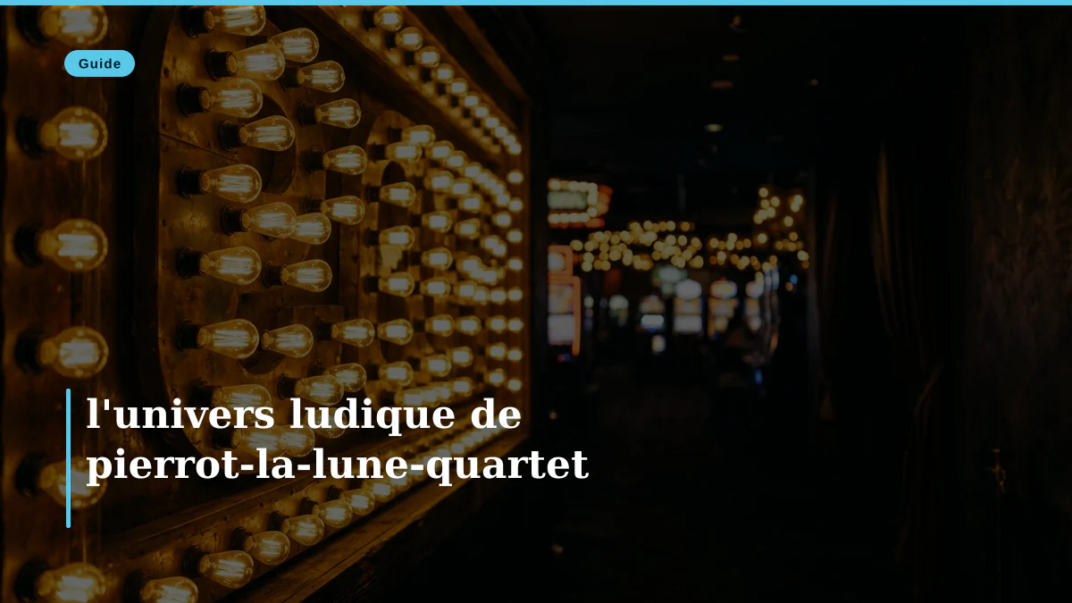 l'univers ludique de pierrot-la-lune-quartet