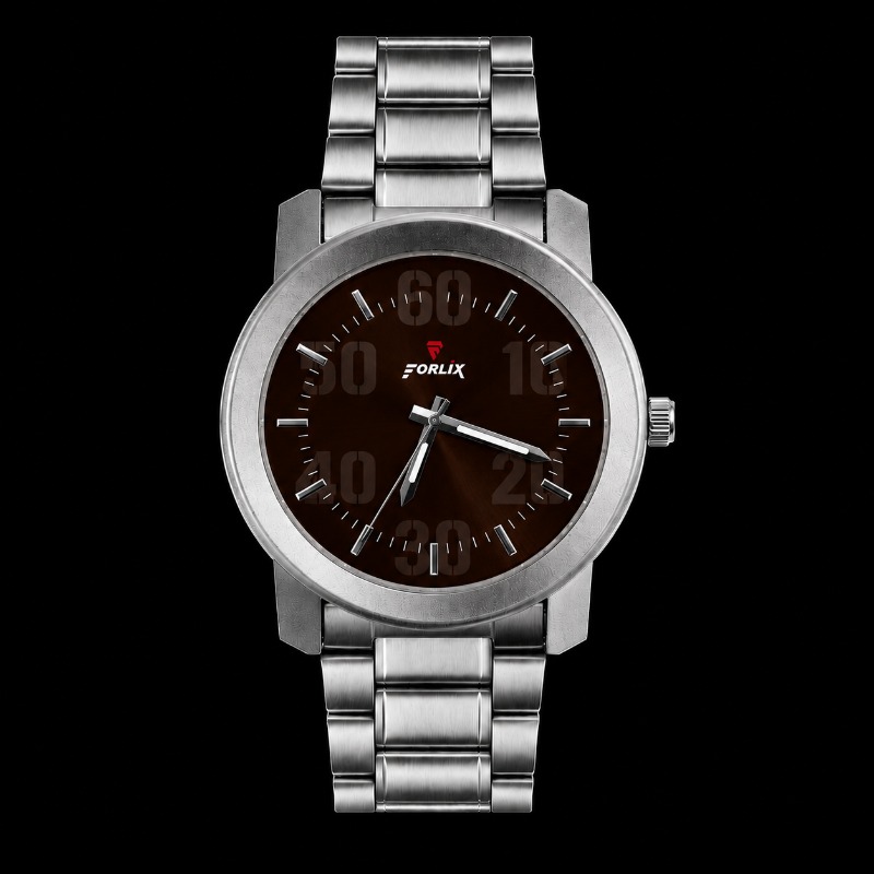 Metallic silver - limited brown dials