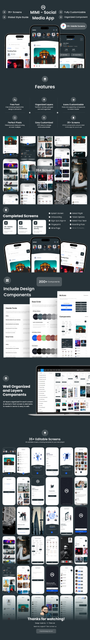 MIMI - Social Media App UI Kit