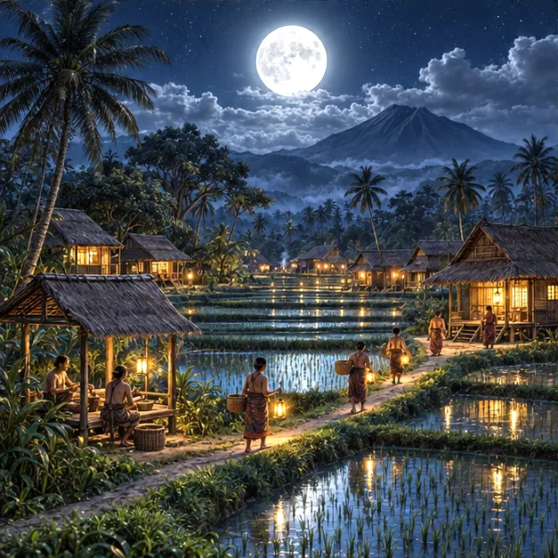 Lanterns Across the Fields