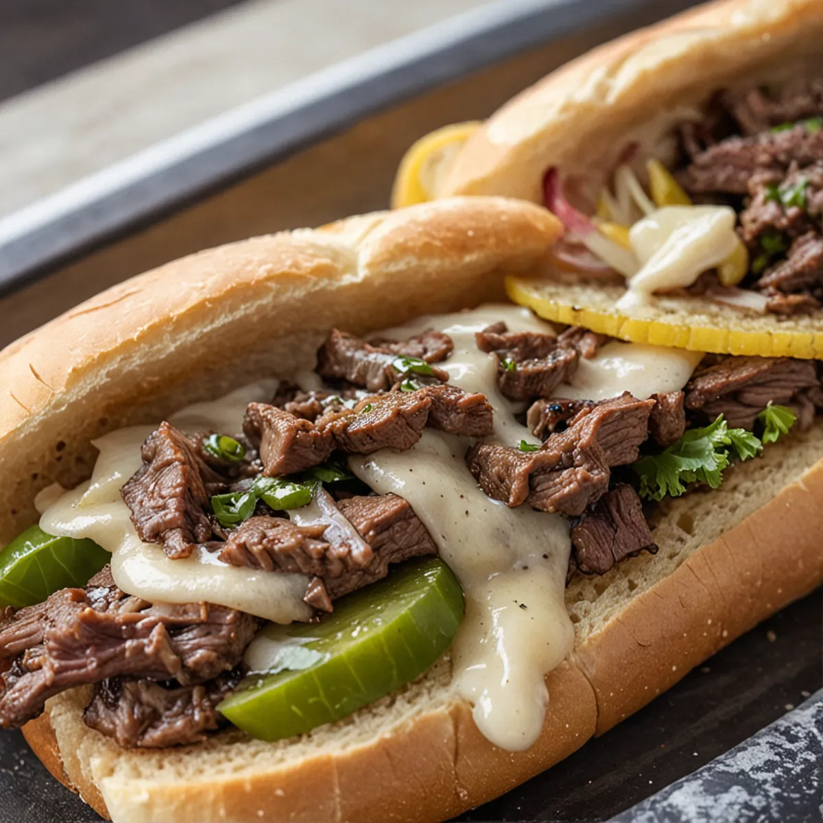 Authentic Blackstone Philadelphia Cheesesteak