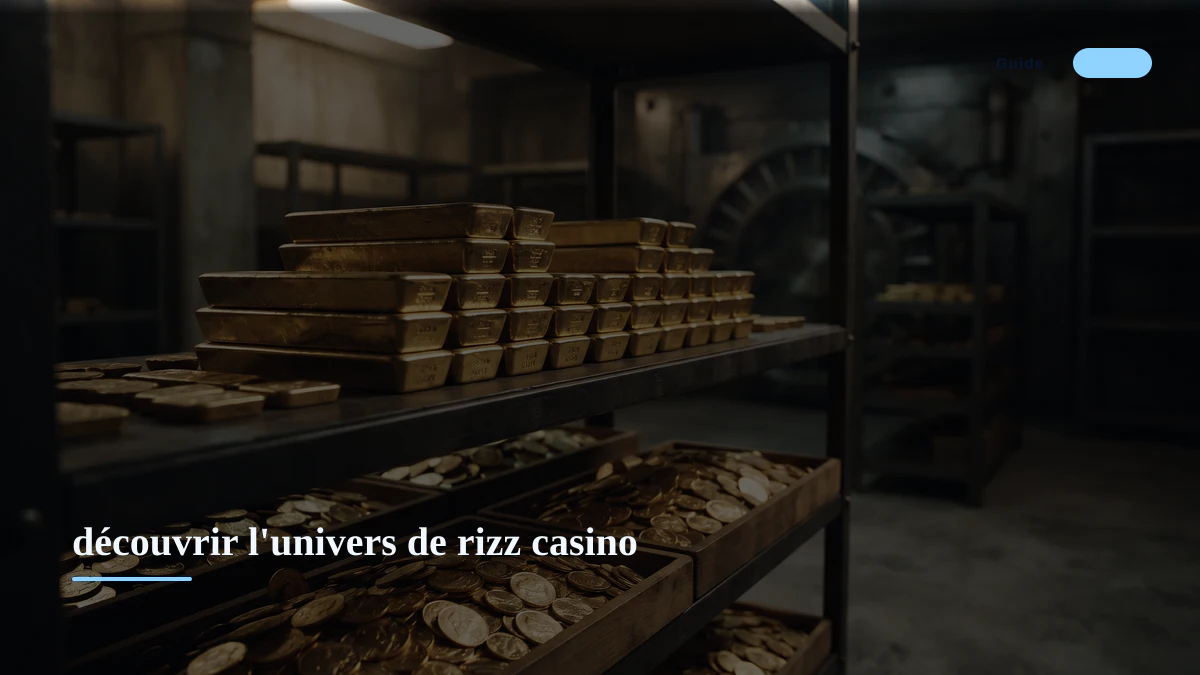 découvrir l'univers de rizz casino