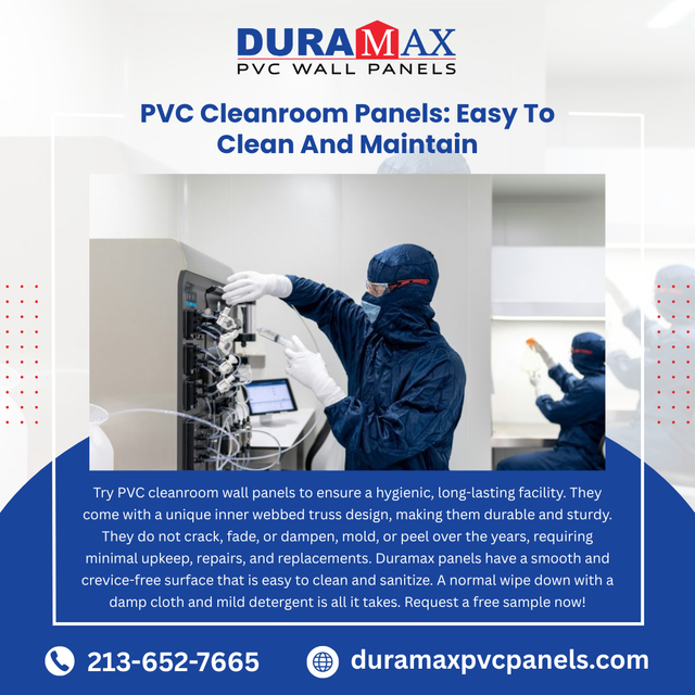 PVC Cleanroom Panels: Easy To Clean And Maintain.png