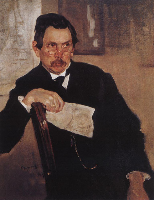 Портрет А В Касьянова 1907