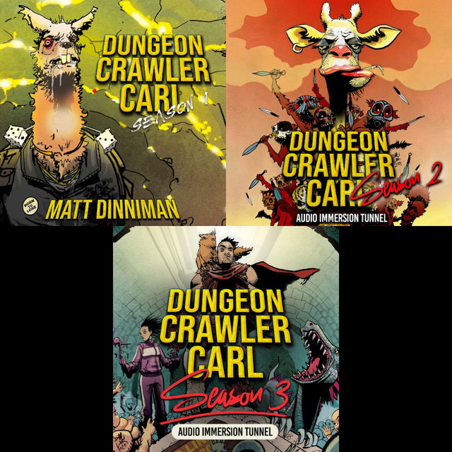 Matt Dinniman, Ben Wolf, James Osiris Baldwin Season 1-3 Audio Immersion Tunnel - Dungeon Crawler Carl