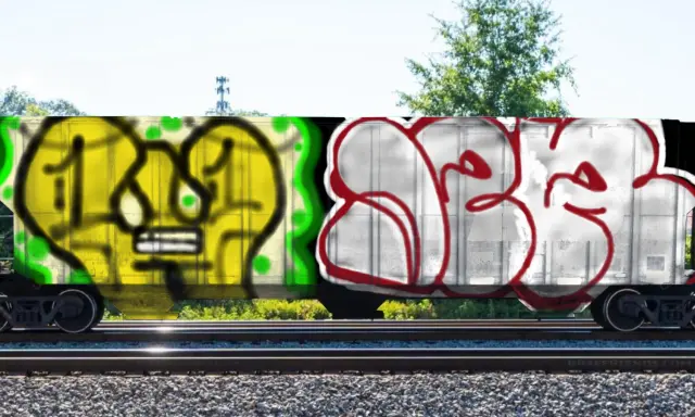 Graffiti artwork by DECAY