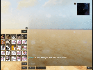 Animated GIF emoji in chat