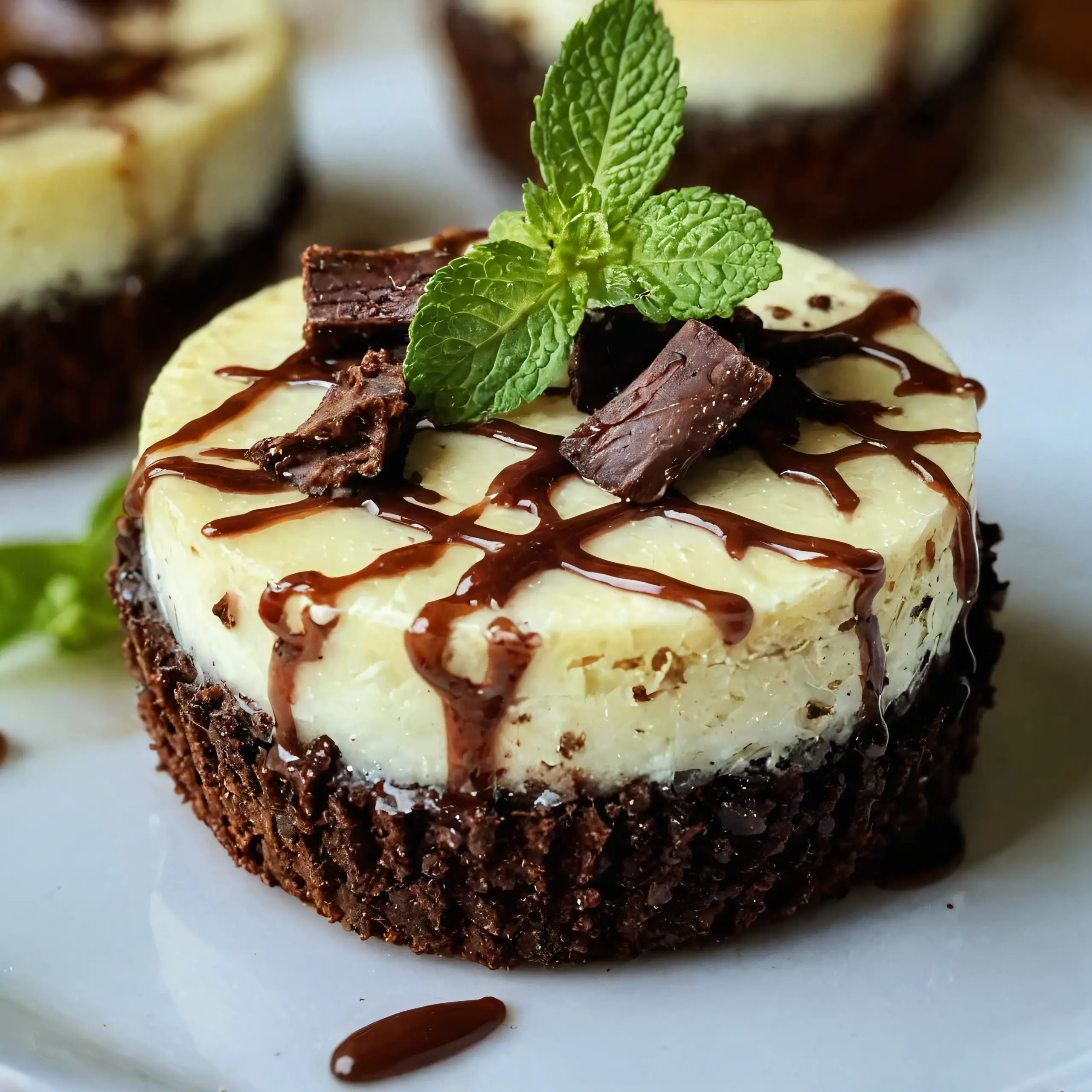 Unwiderstehliche Mini Andes Mint Cheesecakes Varianten