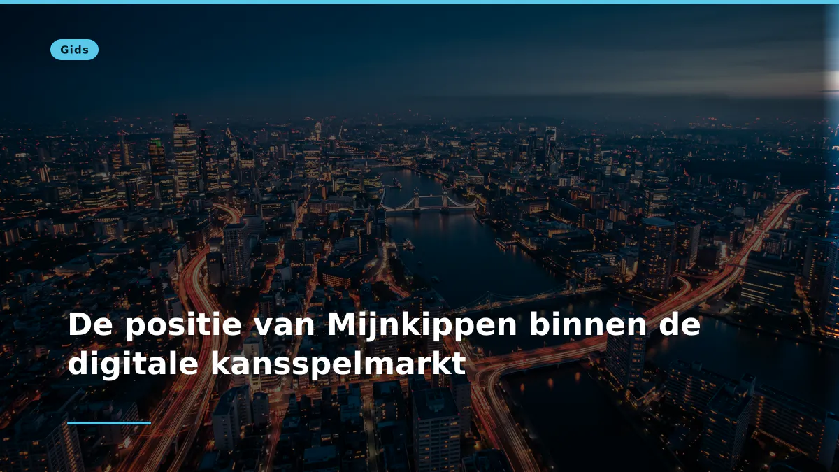 De positie van Mijnkippen binnen de digitale kansspelmarkt