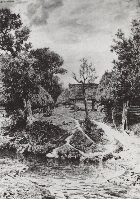 Задворки Деревня Тургенево 1892